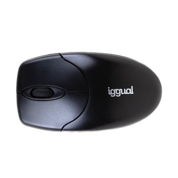 Trådlös Mus iggual WOM-BASIC Svart (1 antal)