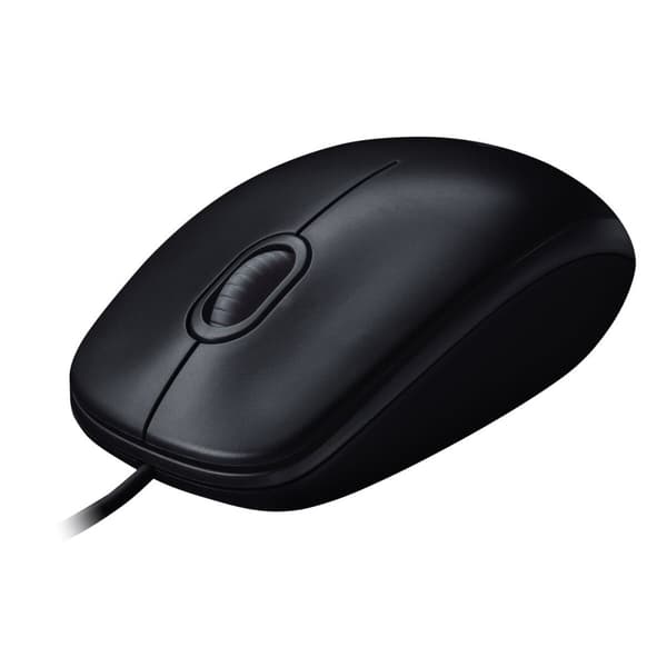 Optisk Mus Logitech LGT-M90 USB Svart Grå