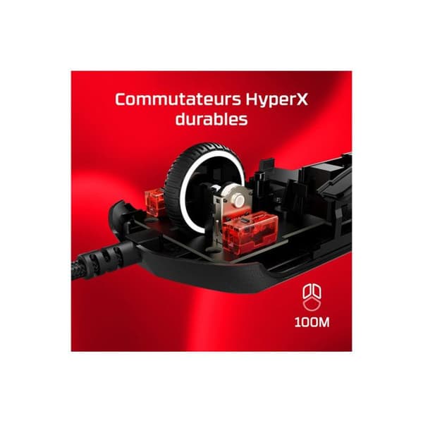 HyperX Pulsefire Haste 2 (Svart)