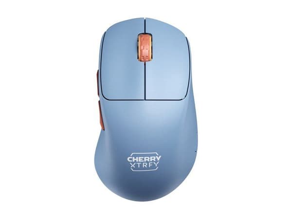 CHERRY Xtrfy M64 - mus - 2.4 GHz - blå