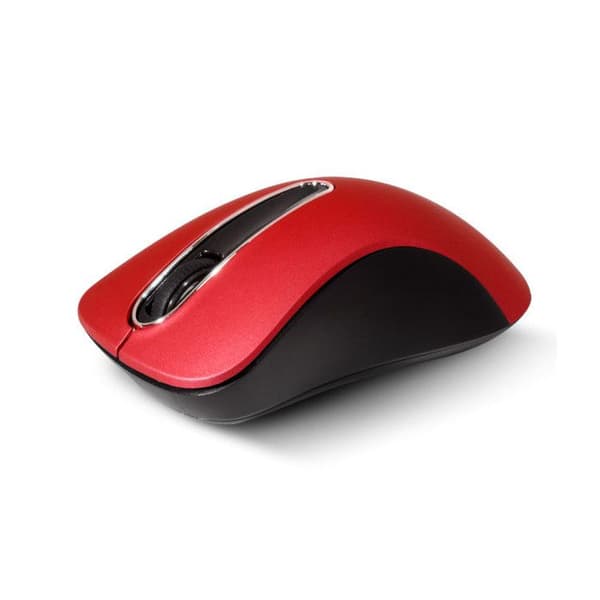 Mus ADVANCE Shape 3D S-3DW-BK trådlös optisk 3 knappar 1600 DPI PC röd