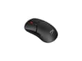 Miniatyrbild 3 av 5: HyperX Pulsefire Saga Pro trådlös gaming-mus (svart), Ambidextrous, Optisk, RF Wireless + Bluetooth + USB Type-C, 3200 DPI, Svart