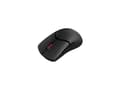 Miniatyrbild 5 av 5: HyperX Pulsefire Saga Pro trådlös gaming-mus (svart), Ambidextrous, Optisk, RF Wireless + Bluetooth + USB Type-C, 3200 DPI, Svart