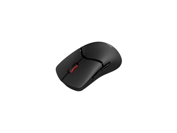 HyperX Pulsefire Saga Pro trådlös gaming-mus (svart), Ambidextrous, Optisk, RF Wireless + Bluetooth + USB Type-C, 3200 DPI, Svart