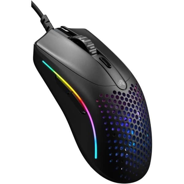 Souris Gaming Filaire - GLORIOUS - Modell O 2 Mini - 49g Ultralätt - 26000 dpi - 6 Programmerbara knappar Svart