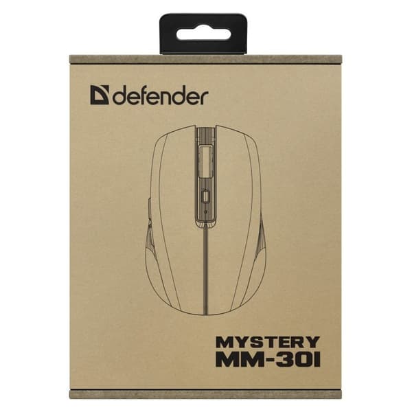 MOUSE DEFENDER MYSTERY MM-301 RF+BT LILA 1600dpi 6P