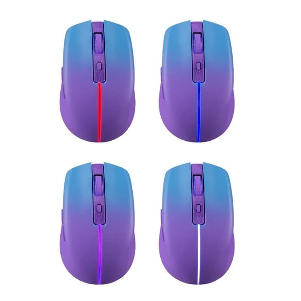 MOUSE DEFENDER MYSTERY MM-301 RF+BT LILA 1600dpi 6P