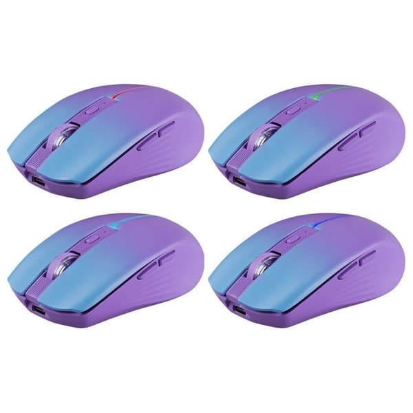 MOUSE DEFENDER MYSTERY MM-301 RF+BT LILA 1600dpi 6P
