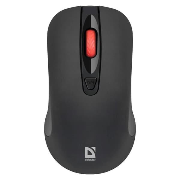 MOUSE DEFENDER NEXUS MS-195 RF TYST SVART