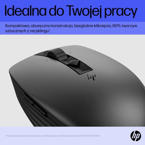 HP 715 uppladdningsbar mus för flera enheter