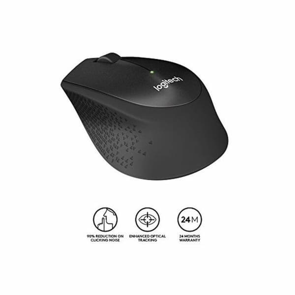 Optisk trådløs mus Logitech 910-004909 1000 dpi Sort
