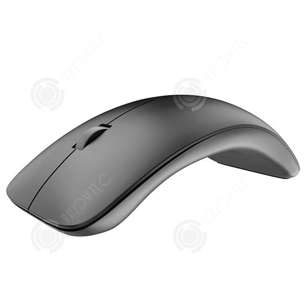 INN Trådlös mus 1600 dpi uppladdningsbar trådlös mus bluetooth-mus ergonomisk och tyst trådlös mus bluetoo-mus