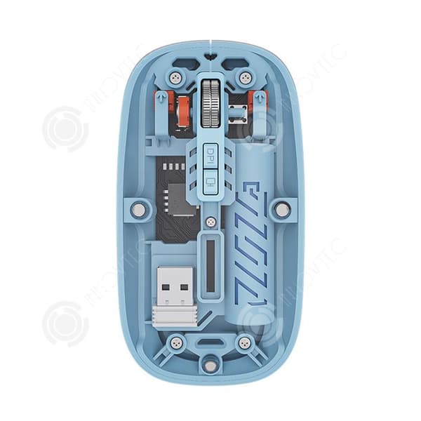 INN trådlös mus 800-1200-1600 dpi stöder bluetooth-läge för alla datorer med usb-portar bluetooth mus/2