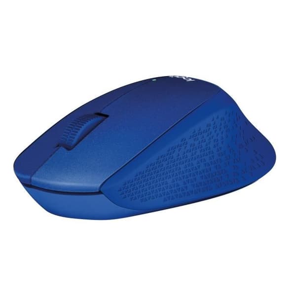 LOGITECH M330 Silent Plus Silent Mouse - Trådlös - Blå