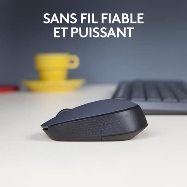 Mus - Trådlös - Logitech - M170 - Ambidextrous - Grå