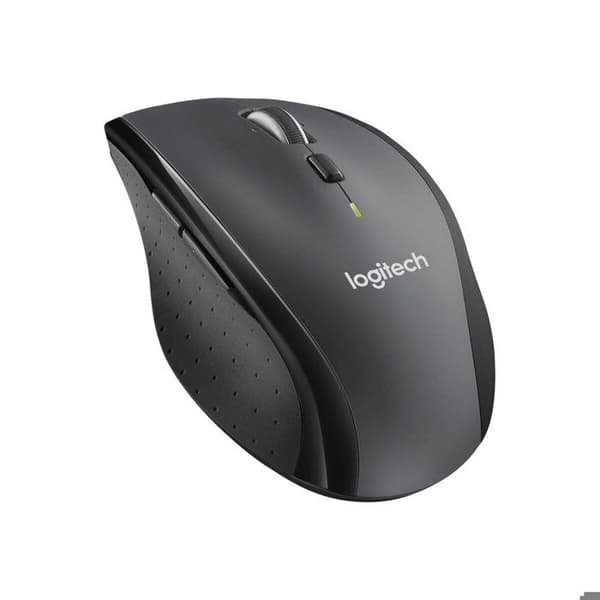 Trådlös mus - Logitech - MARATHON M705 - Ergonomisk - 7 knappar - Optisk