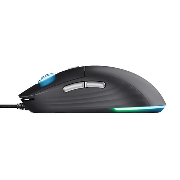 Trust Gaming REDEX lättviktsspelmus 82g, Kailh-switchar 200-10000 DPI 6 programmerbara knappar USB-trådbunden RGB-spelmus