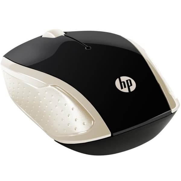 HP 200 trådlös mus - svart och guld