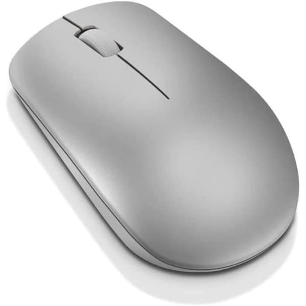 LENOVO - USB trådlös mus 530 - 1200 DPI - Ambidextrous - AA-batteri - 65g - Platinagrå