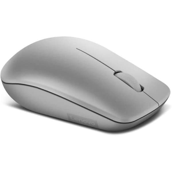 LENOVO - USB trådlös mus 530 - 1200 DPI - Ambidextrous - AA-batteri - 65g - Platinagrå