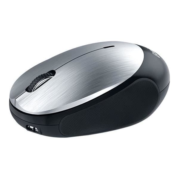 Souris GENIUS NX-9000BT trådlös optisk 1200 dpi - Silver Svart, Silver