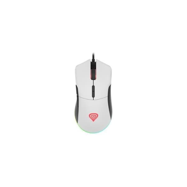 Genesis Krypton 290 Wired Gaming Mus Vit Vit