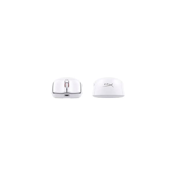 Trådlös mus - HyperX - Pulsefire Haste 2 - 26000 DPI - 6 knappar - RGB Vit