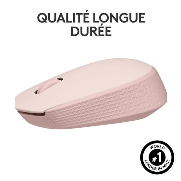 Mus - Trådlös - Logitech - M171 - Ambidextrous - Rosa