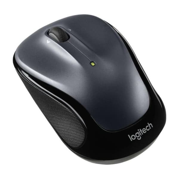 Trådlös mus - LOGITECH - M325s - Ergonomisk - 1000 DPI - Mörkgrå
