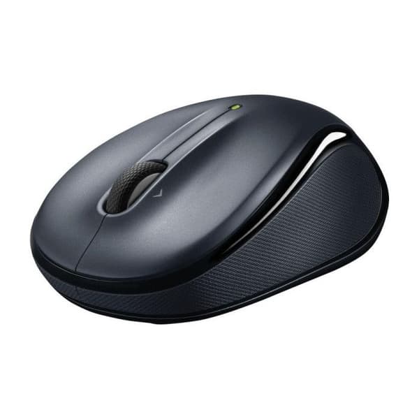 Trådlös mus - LOGITECH - M325s - Ergonomisk - 1000 DPI - Mörkgrå