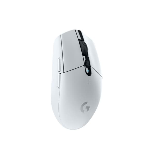 Logitech G305 trådlös mus - Optisk - RF trådlös - 12000 DPI - 400 ips - Vit