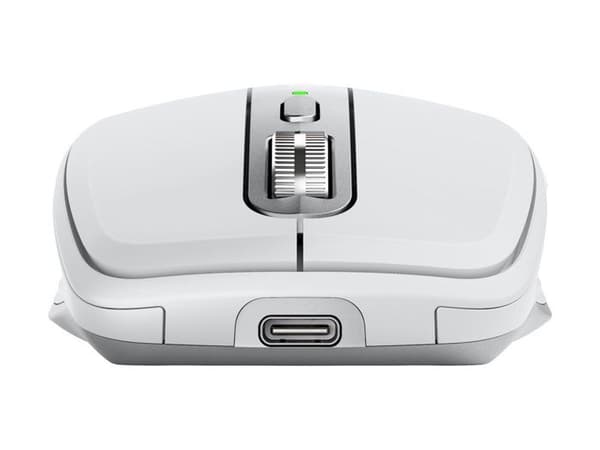 Mus - Logitech - MX Anywhere 3S - Bluetooth - 8000 PPP - USB-C - Ljusgrå