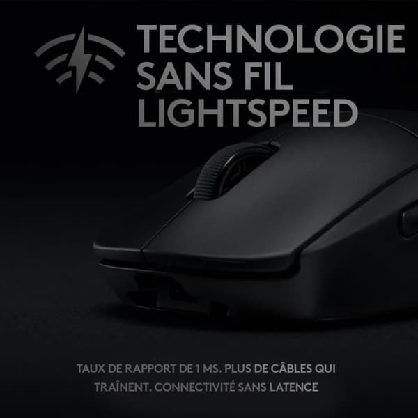 Gamingmus - Trådlös - LOGITECH G - Pro - Svart