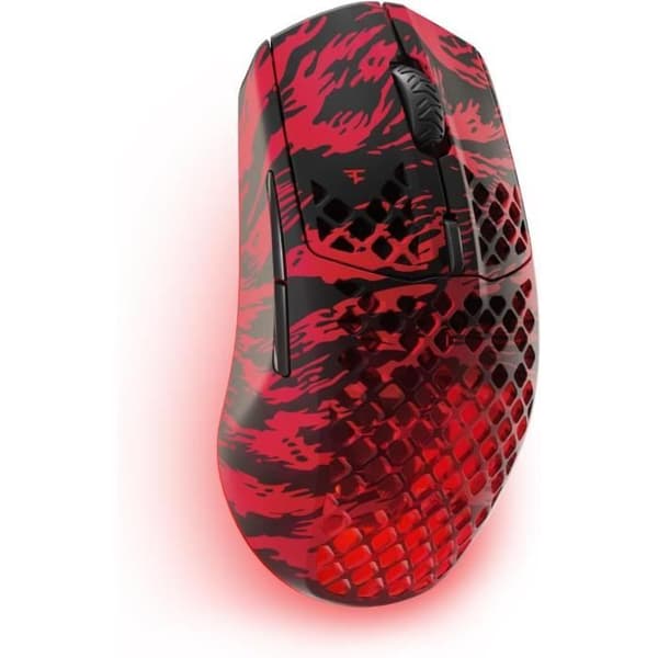Souris Gaming - STEELSERIES - Aerox 3 Wireless - FaZe Clan Edition - 18K DPI - Ultralätt - RGB PrismSync
