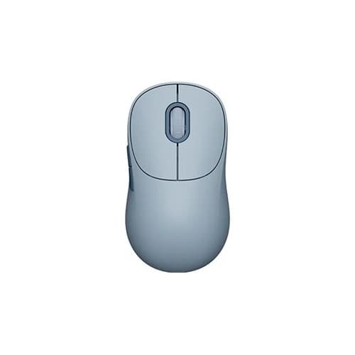 Xiaomi Wireless Mouse Lite 3 - mus - 2.4 GHz, Bluetooth - blå Blå