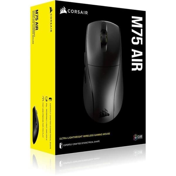 Trådlös spelmus - CORSAIR - M75 AIR TRÅDLÖS - Ultralätt - Svart