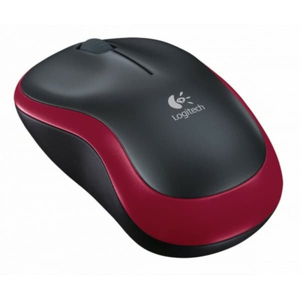 Trådlös optisk mus Logitech 910-002237 1000 dpi Röd Svart, Röd