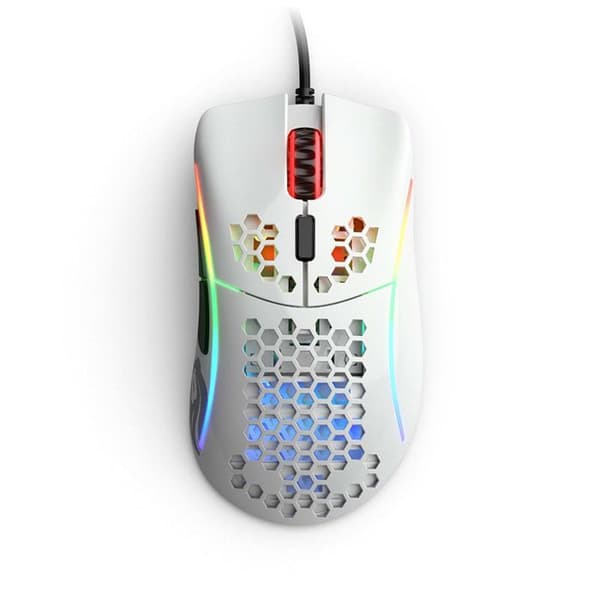 Souris Gaming - Glorious PC Gaming Race - Modell D - Vit - Trådad - Optisk