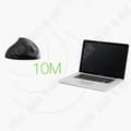 Miniatyrbild 3 av 4: TD® 3 i 1 Vertikal Ergonomisk Mus Trådlös Anslutning 2,4G Uppladdningsbar DPI Justerbar (800/1200/1600) för Bärbar Dator