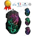 Miniatyrbild 1 av 4: TD® USB trådbunden optisk mus Vertikal Ergonomisk Logitech Gaming PC Laptop Högupplöst spårning Svart Färg