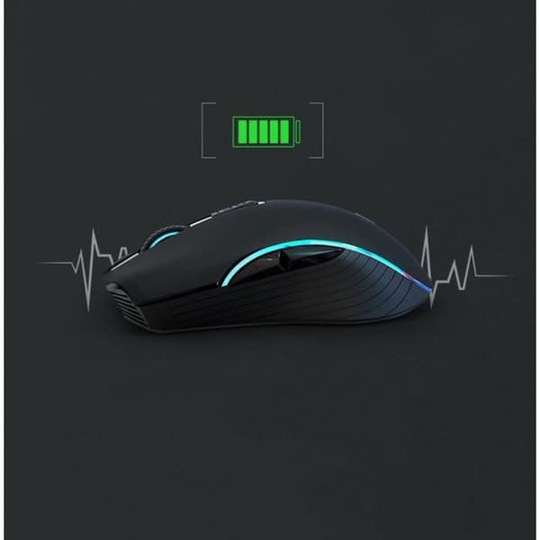 TD®Trådlös Bluetooth-mus Laddning Bärbar Dual Mode Tyst Tyst Speldator