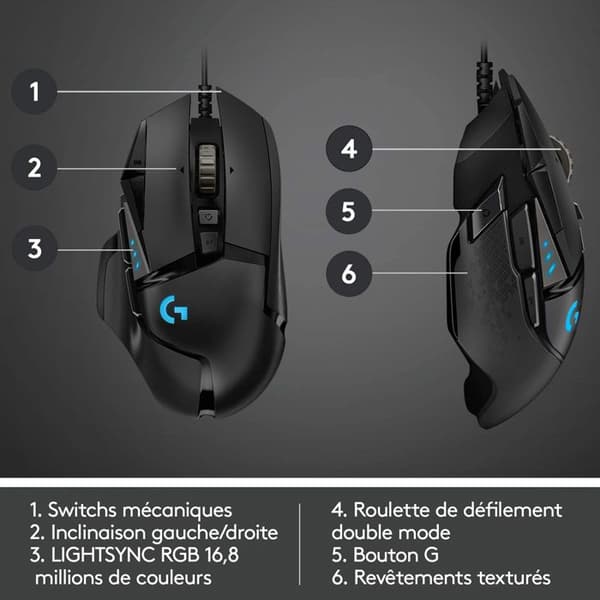 Gaming Mouse TD® Wired Esports Machinery Bländande teknologi