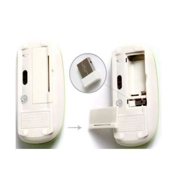 Trådlös mus - LCC® - Kompakt design - 1000 dpi - 2,4 GHz - USB
