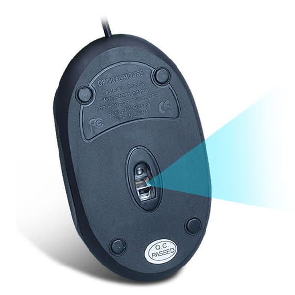 TD® trådbunden 3D-hjul USB optisk rullmus / mus för PC och bärbar dator Lätt och bärbar / USB-portkompatibel