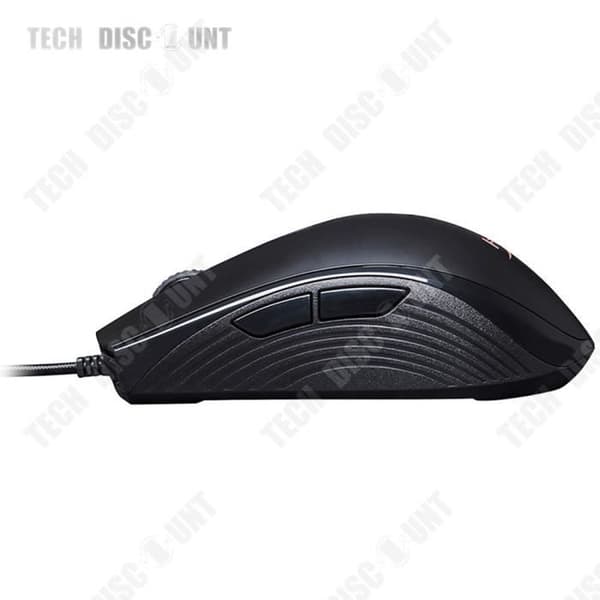 TD® trådbunden klassisk spelmus USB programmerbar 7-knappar, RGB-ljussensor 3327 Ergonomisk design ljuseffekt, 1,8 m kabel
