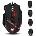 Miniatyrbild 1 av 4: Gamingmus - T90 - Kabelansluten - 6 justerbara DPI - 8 knappar - 6 LED-färgalternativ