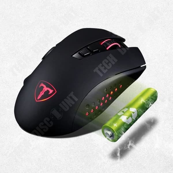 Trådlös spelmus - TEKNISK RABATT - X11 - 4800DPI - RGB - 220 timmars batteritid