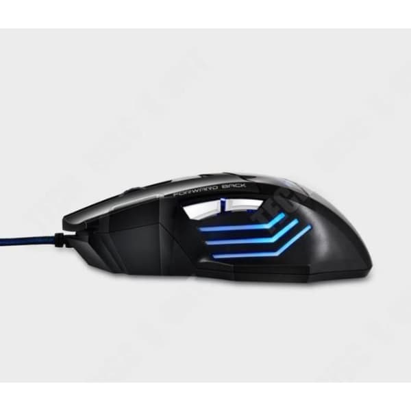 TD® Gamer Mouse 3200 DPI LED optisk spelmus 7-knapps trådbunden spelmus PC-mus Datormus Gaming