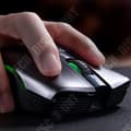 Miniatyrbild 4 av 4: TD® trådlös fotoelektrisk Bluetooth-mus Laddning Bärbar Dual Mode Silent Mute Gaming Desk
