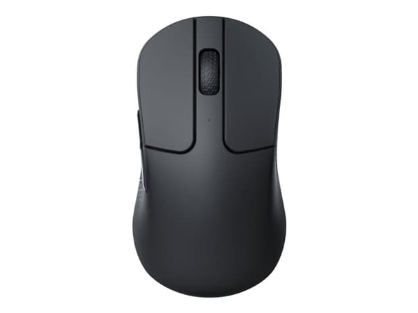 Keychron M3 Mini - Mus - ergonomisk - optisk - 5 knappar - trådlös - 2.4 GHz, Bluetooth 5.1, USB-C - USB/USB-C trådlösa mottagare - svart